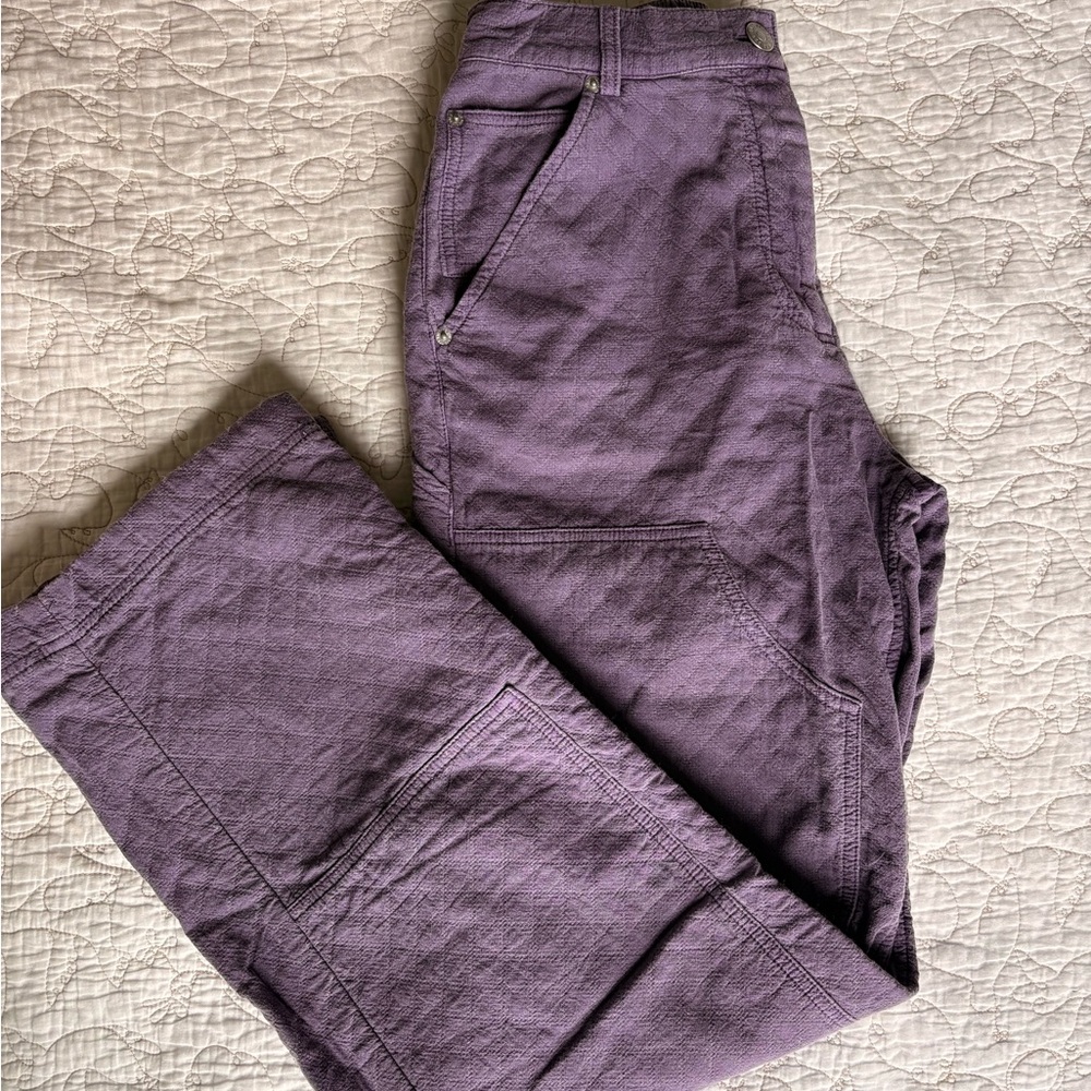 Quilted Cargo Pants by Urban Outfitters—Purple